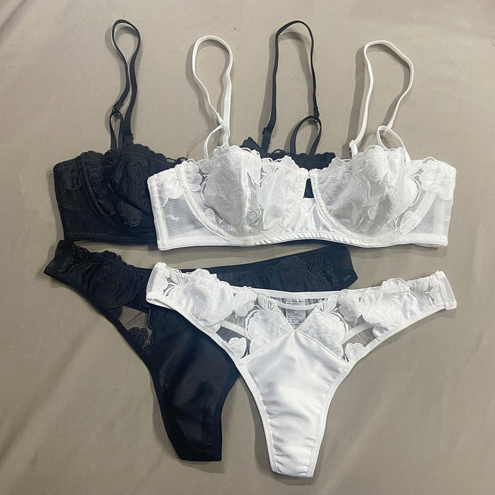 French Rose Lace Lingerie