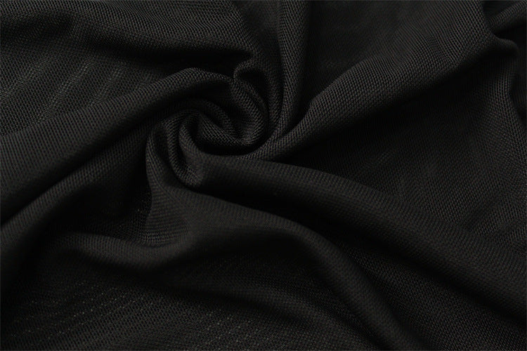 Mesh See Through Body Top