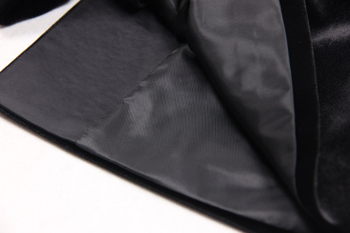 Velvet Ostrich Feather Blazer