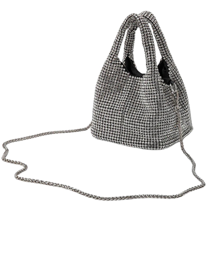 Rhinestone Bucket Bag