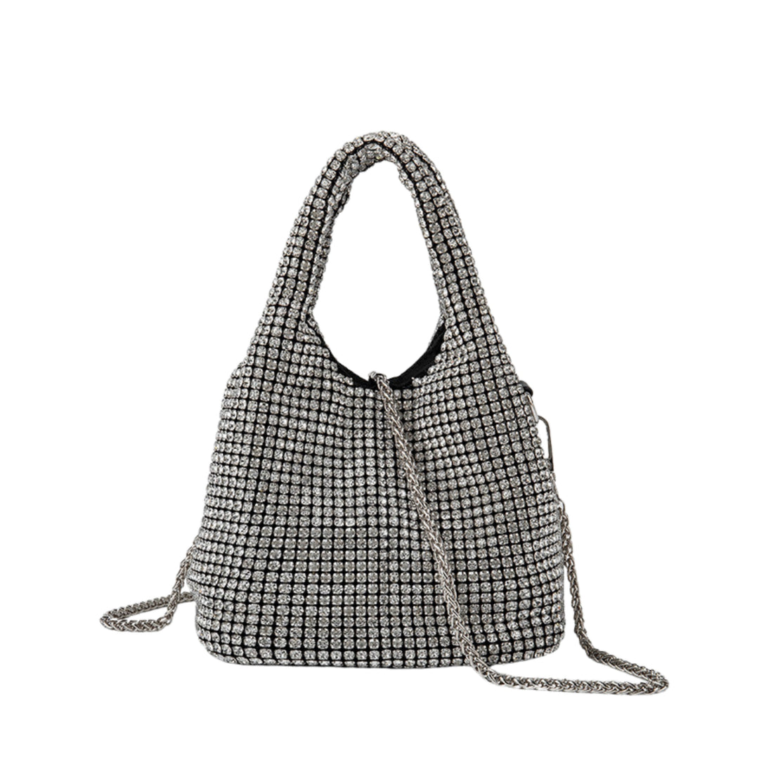 Rhinestone Bucket Bag