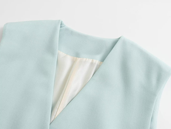 Ice Blue Classic Vest