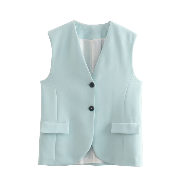 Ice Blue Classic Vest