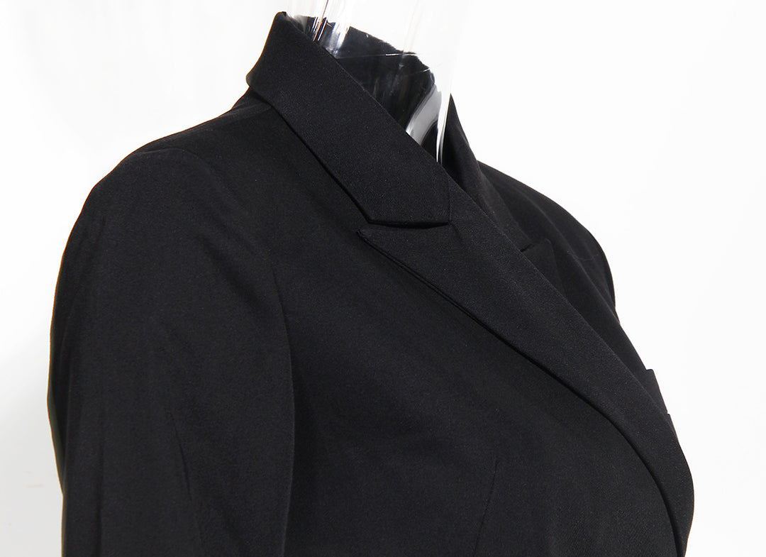 Back Out V Front Blazer