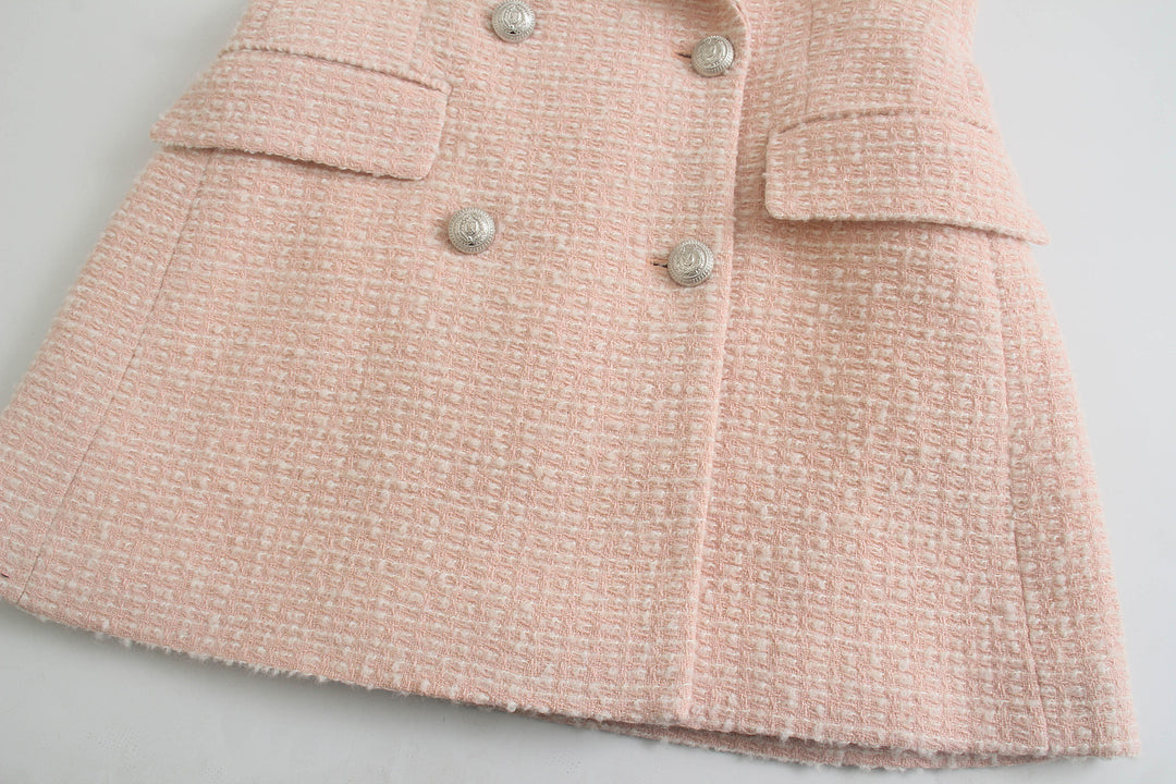 Pink Tweed Blazer