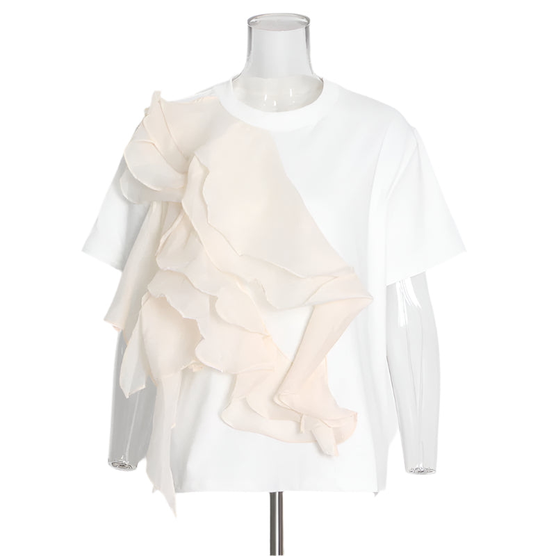 Ruffle T-shirt