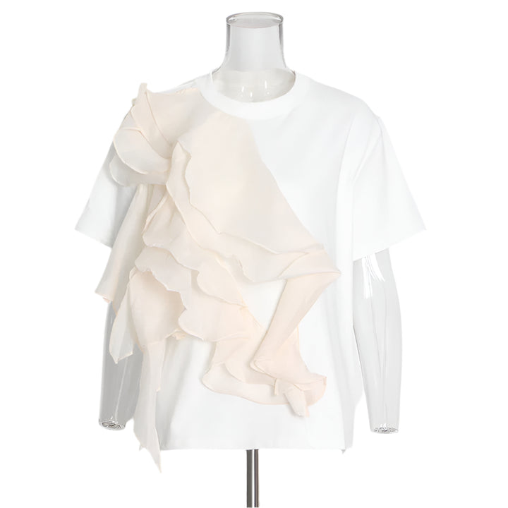 Ruffle T-shirt
