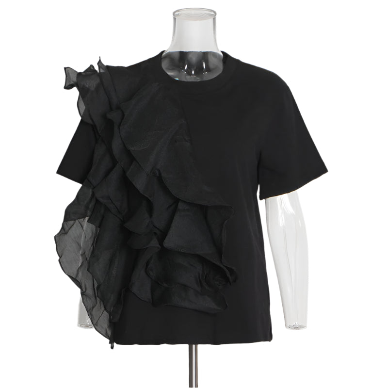 Ruffle T-shirt